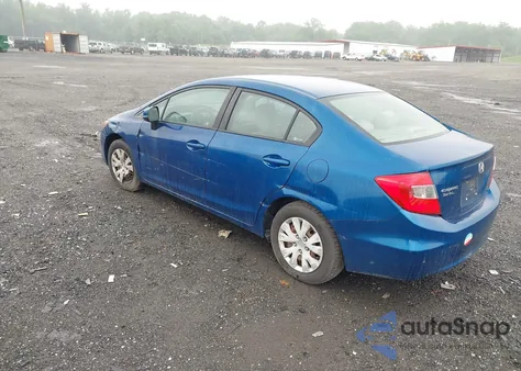 2012 Honda Civic Lx from USA, damaged, VIN 2HGFB2F54CH535126